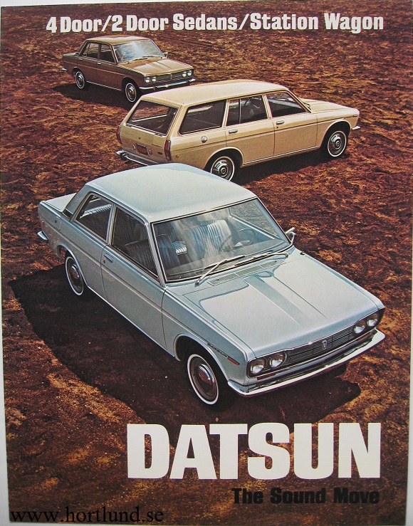 1970 Datsun broschyr