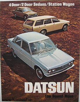 1970 Datsun broschyr