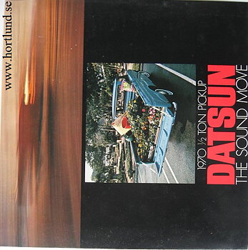 1970 Datsun 1/2 ton Pickup broschyr