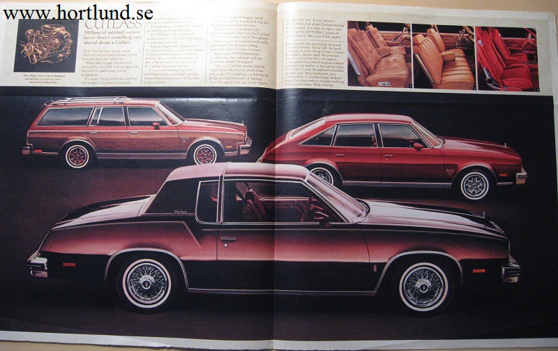 1979 Oldsmobile alla modeller stor broschyr - 2
