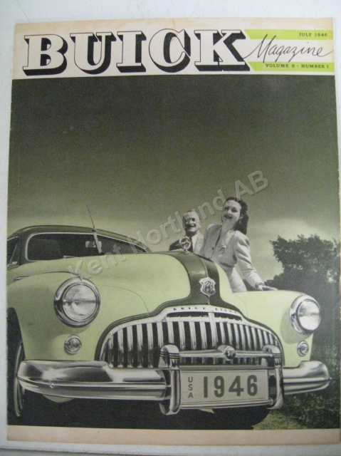 1946 Buick Magazine  Volume 8 number 1