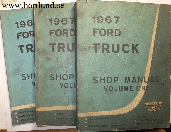 1967 Ford Truck Shop Manual