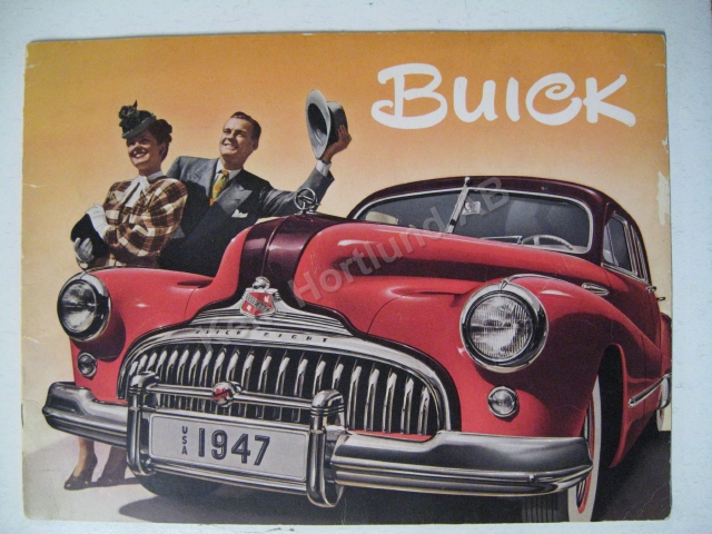 1947 Buick  Lyxbroschyr