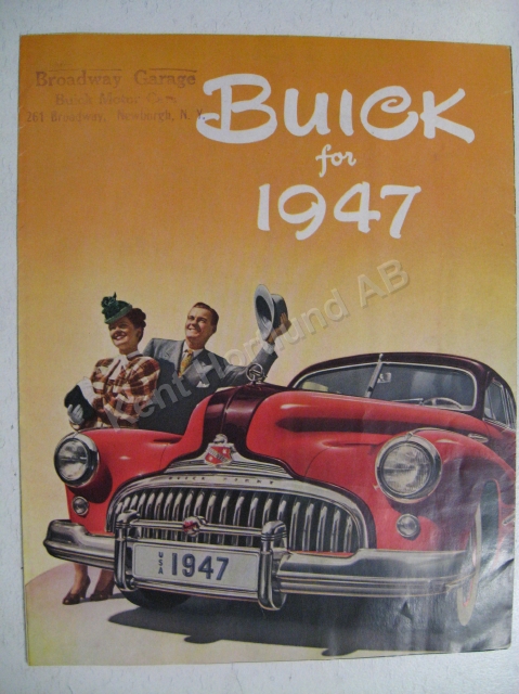 1947 Buick  broschyr