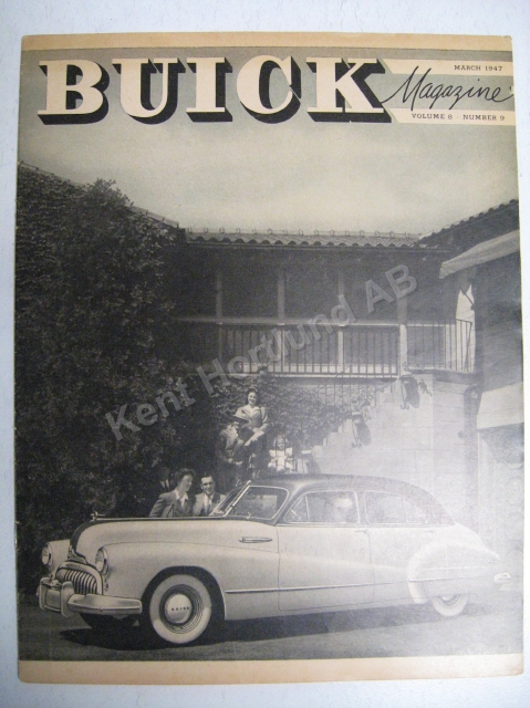 1947 Buick Magasine  Volume 9 number 9
