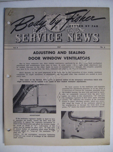 1947 Fisher Service news Vol.8 No.2