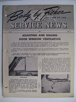 1947 Fisher Service news Vol.8 No.2