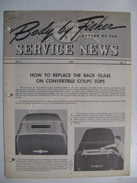 1947 Fisher Service news Vol.8 No.4