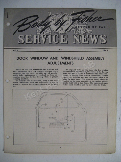 1947 Fisher Service news Vol.8 No.5