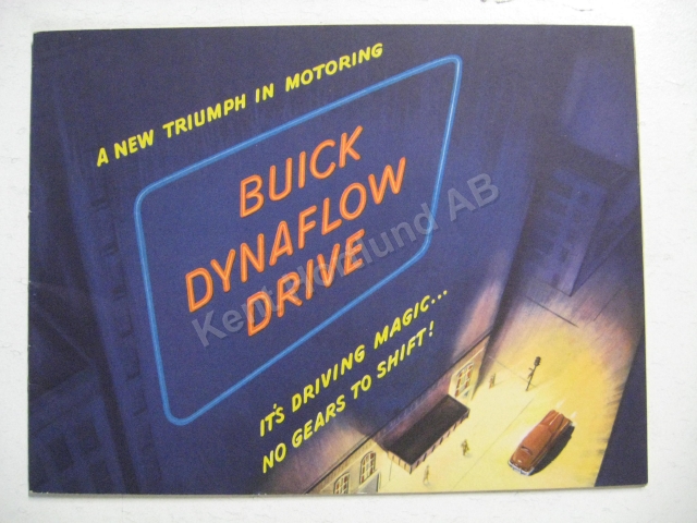 1948 Buick  Försäljningsbroschyr