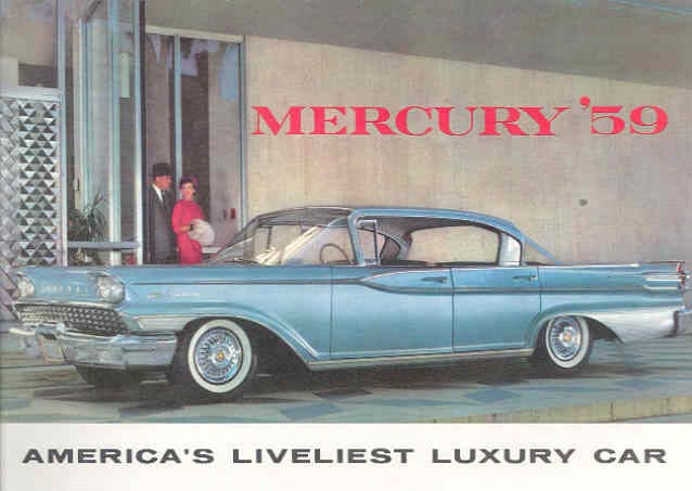1959 Mercury broschyr