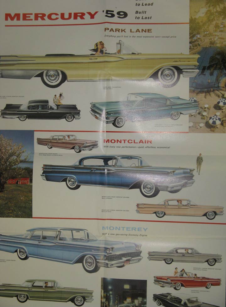 1959 Mercury broschyr - 2