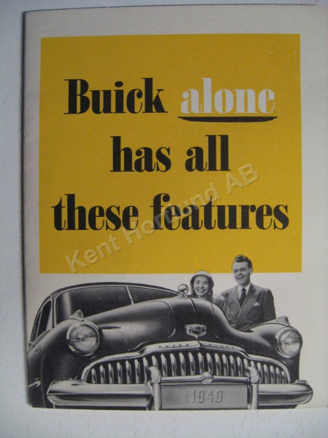 1949 Buick Brochure