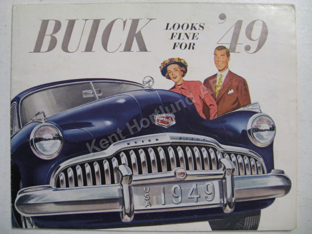 1949 Buick Försäljningsbroschyr