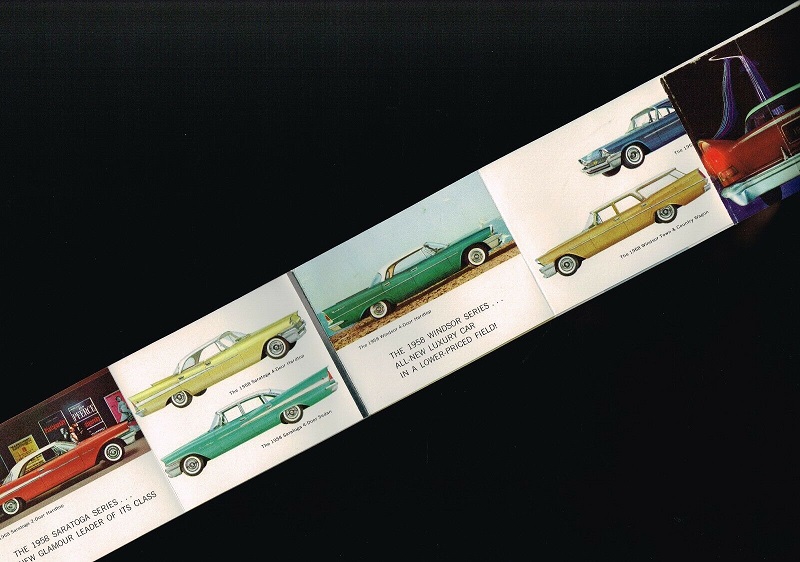 1958 Chrysler broschyr minifolder - 3
