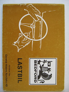 1974-75 Bedford EHG EHL EJM EPR Lastbil Instruktionsbok