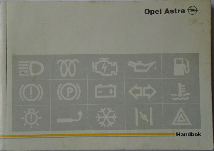 1993 Opel Astra Handbok