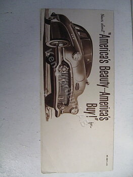 1951 Buick Sales Folder