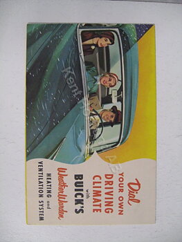 1951 Buick försäljningsbroschyr