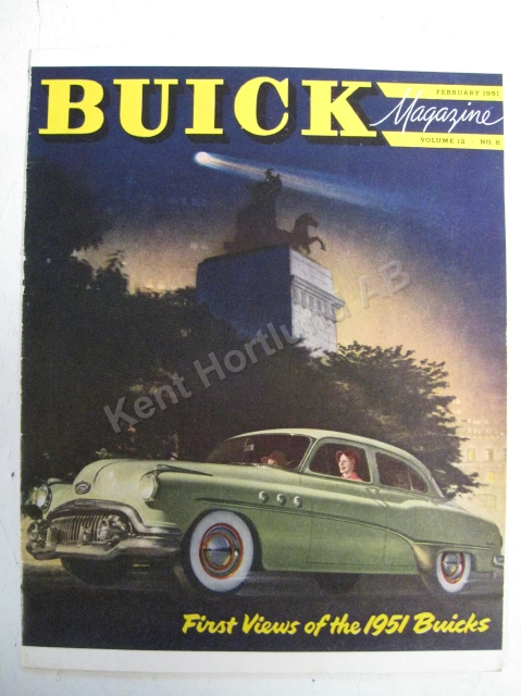 1951 Buick Magasine  Volume 12 number 8