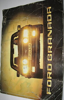 1984 Ford Granada Instruktionsbok