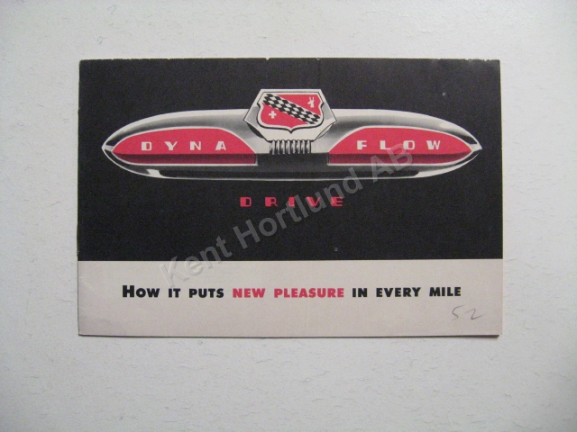 1952 Buick broschyr, Dyna Flow Drive