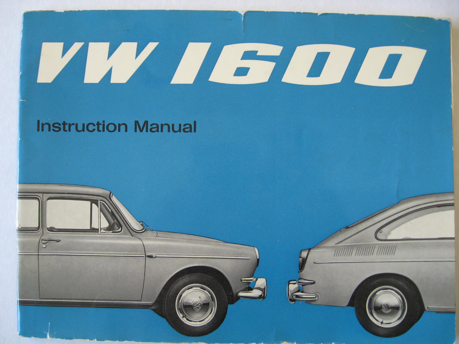1966 Volkswagen VW 1600 Instruction Manual