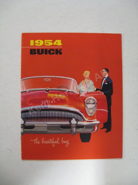 1954 Buick  the beautiful buy broschyr