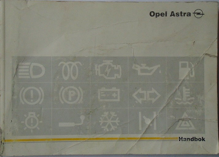 1994 Opel Astra Handbok