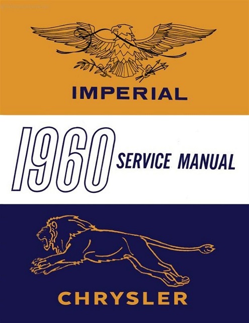 1960 Chrysler och Imperial Service Manual