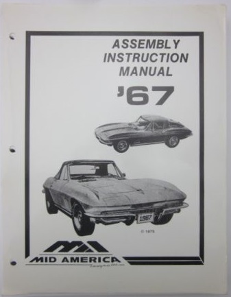 1967 Chevrolet Corvette Assembly Manual - 2