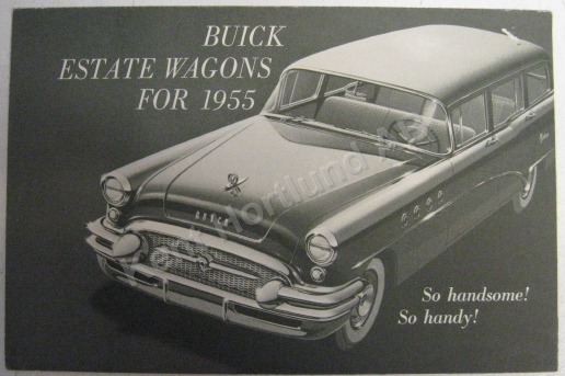 1955 Buick Estate Wagons broschyr