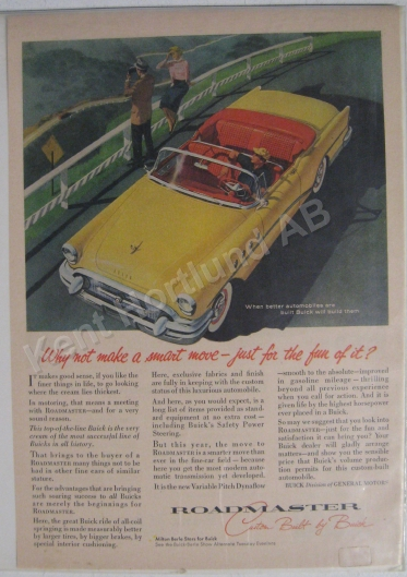 1955 Buick Roadmaster Convertible annons