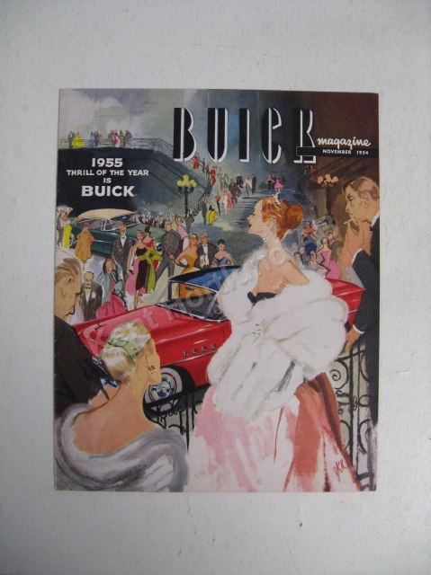 1955 Buick magazine november 1954