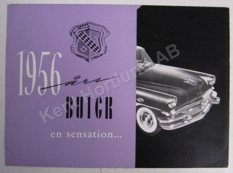 1956 Buick broschyr svensk