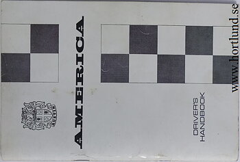 1968 Austin America Instruktionsbok