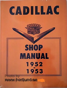 1952-1953 Cadillac Shop Manual