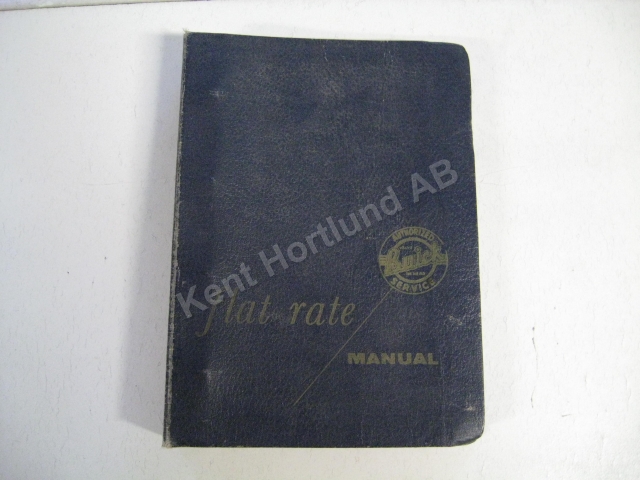 1957 Buick Flat Rate Manual