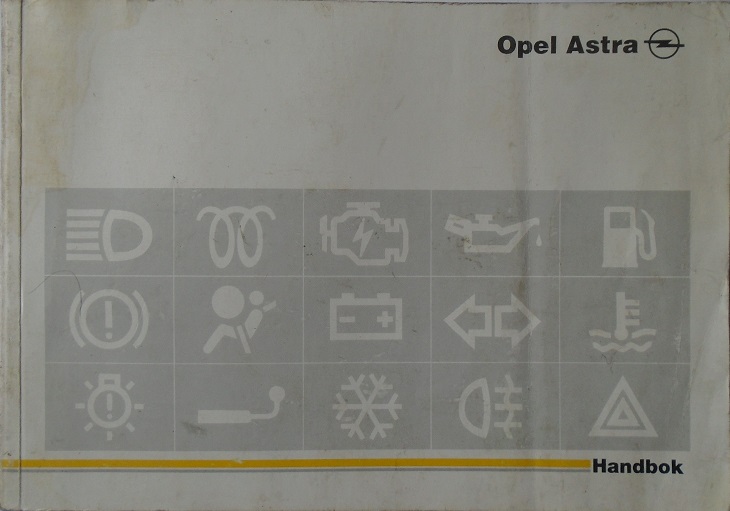 1996 Opel Astra Handbok