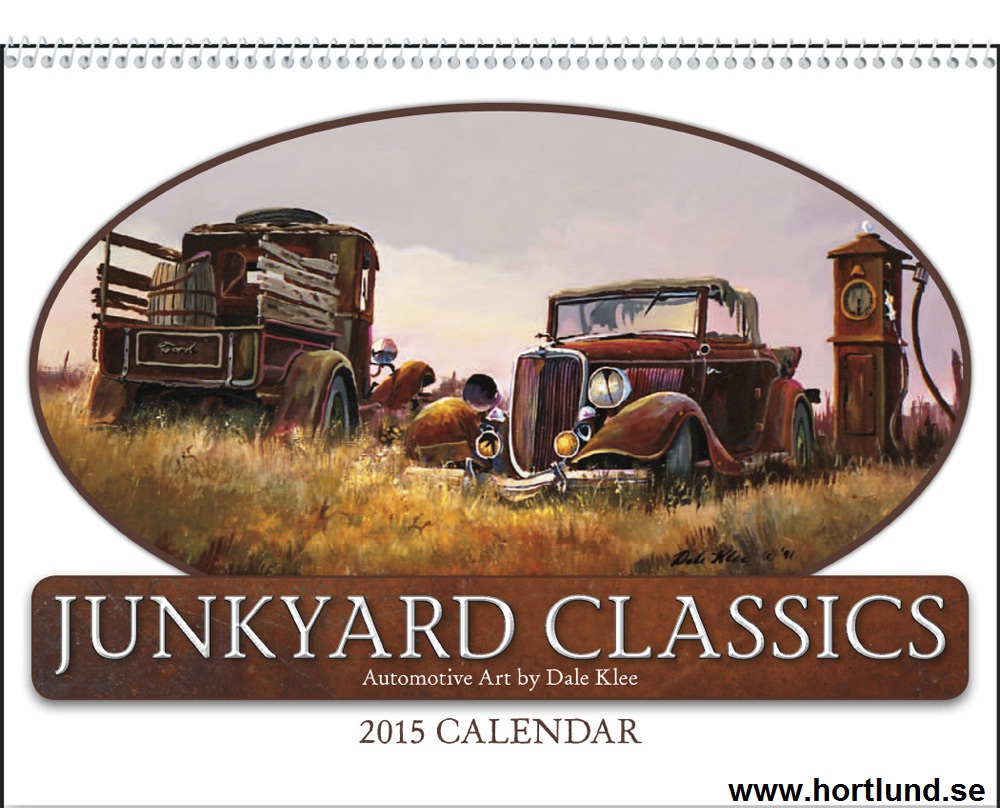 2015 Kalender Junkyard Classics