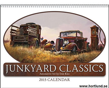 2015 Kalender Junkyard Classics