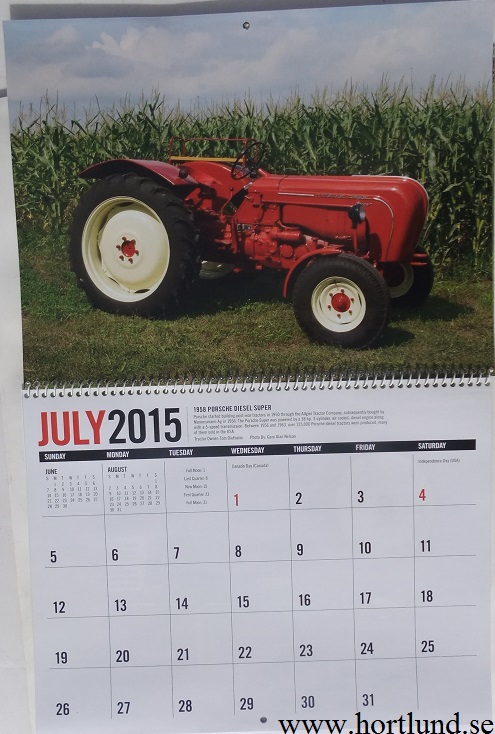 2015 Kalender Antique Tractors - 4