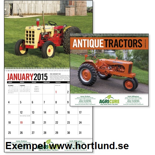 2015 Kalender Antique Tractors - 2
