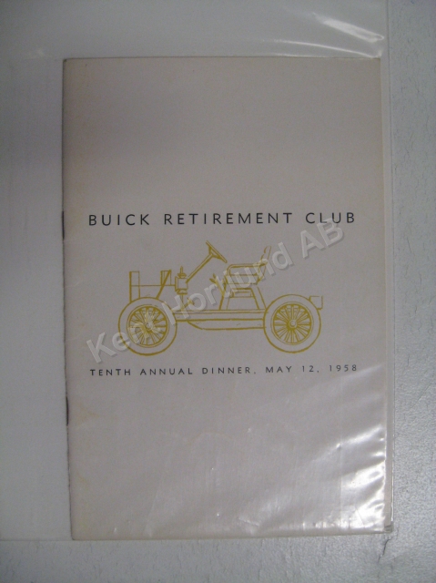 1958 Buick retirement club