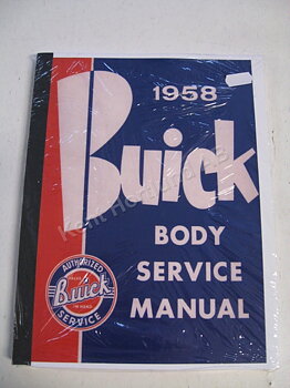 1958 Buick Body Service Manual