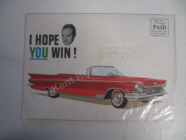 1959 Buick broschyr lotteri - 2