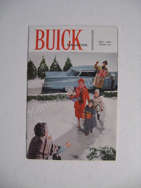 1958-1959 Buick  Magazine December - Jan 58.59