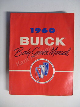 1960 Buick Body Service Manual