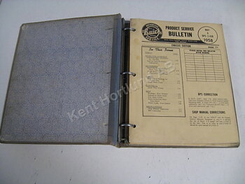 1960 Buick parts and accesory bulletins