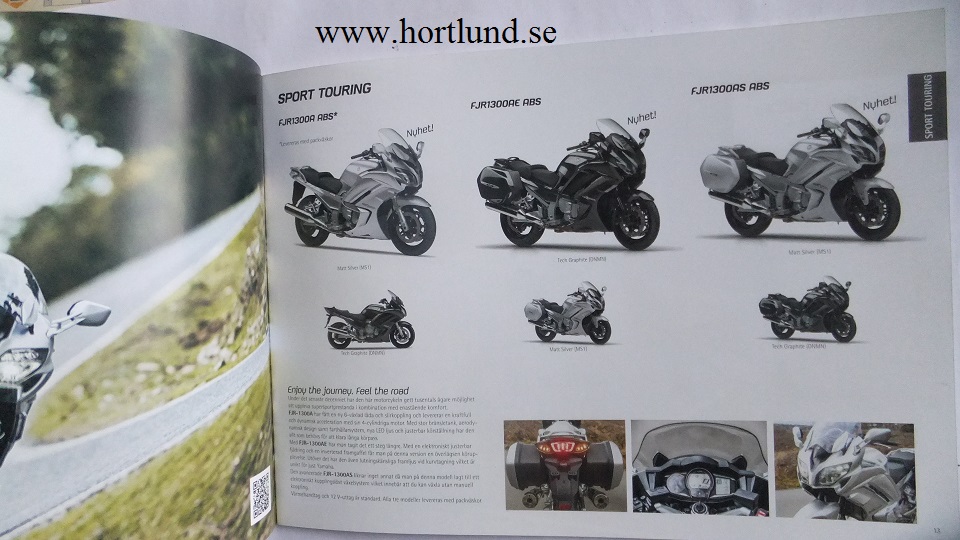 2016 Yamaha Motorcyklar och Mopeder broschyr - 4